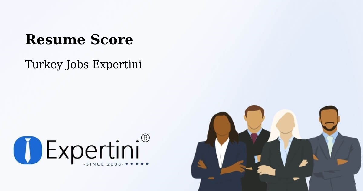 Resume Score & Job Description Match Tool – Şefaatli - Turkey Jobs Expertini
